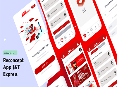 ReConcept Design APP UI J&T Express