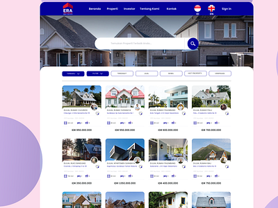 Product List - Real Estate Website