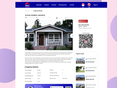 Product Details - Real Estate Website apartment detail product landing page ui user interface ux