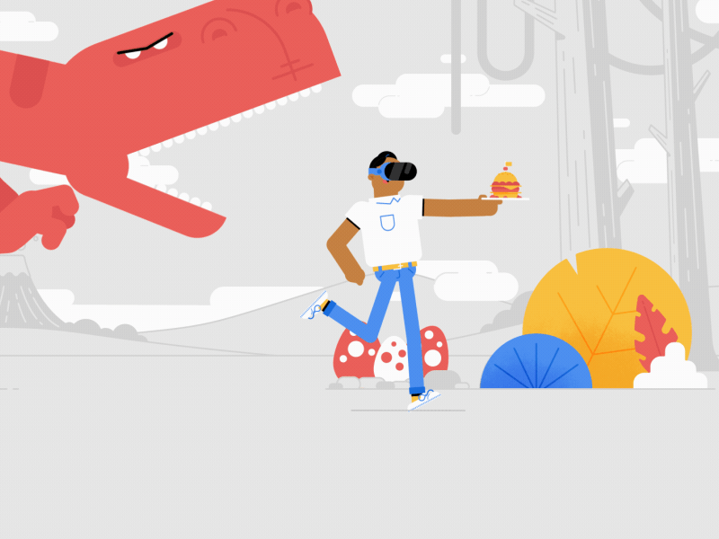 Google AdSense - New Year, New Me adsense animation burger gif google