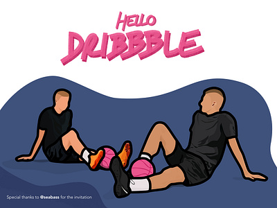 👋🏽 Hello Dribbble 🔥 debut design dribbble dribbble invite follow hello dribble invitation invite thanks