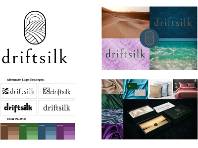 Driftsilk branding logo logo design