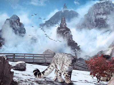 The Gates of Shambhala design photo manipulation