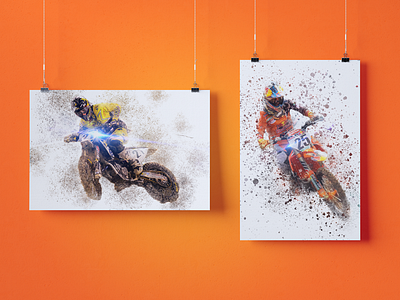 Photoshop - Jason Anderson & Marvin Musquin