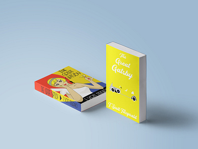 Great Gatsby Paperback Book Mockup