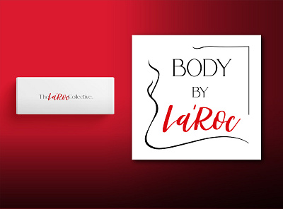 Body by La'Roc branding graphic design logo logo design