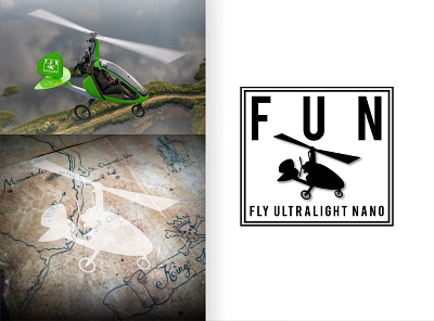 Fly Ultralight Nano branding design graphic design logo logo design vector