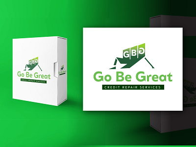 Go Be Great Credit Repair Services branding design graphic design logo logo design packaging vector