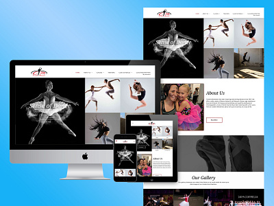 Designer1Media | Dance Studio Website branding design las vegas website designer mobile responsive websites website design website design in las vegas website designer
