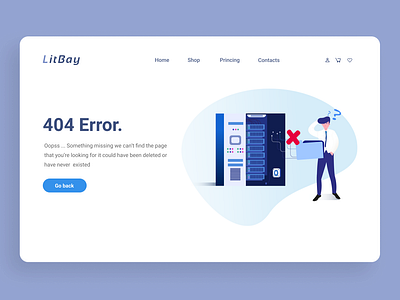 404 web page error message design illustration illustrator ui ux vector vectorart web webdesign website