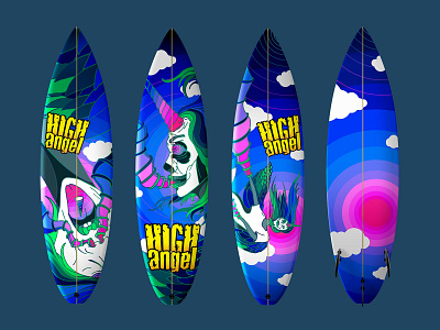 Surfboard Design - FALL ANGEL