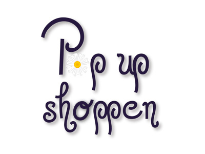 Logo design for popupshoppen.dk