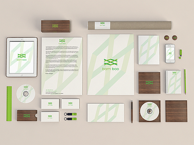 bam boo – Organic Identity bam boo bamboo green identity organic stationary