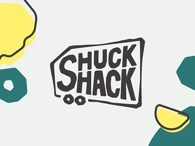 Logo - Shuck Shack Oyster Bar branding casual design food and drink food truck logo oyster bar playful shack