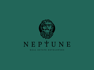 Logo - Neptune Real Estate Developers branding design illustration logo