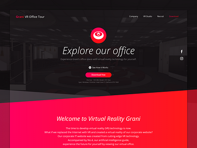 VR Office Tour 360 app guide oculus office tour virtualreality vive vr