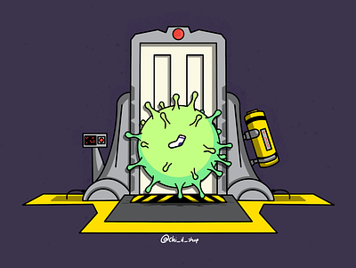 Code 2319 closed covid 19 design illustration isolation monsters inc pandemic pixar quarantine sully