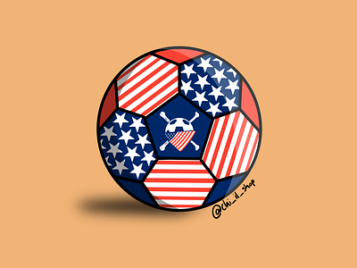 American Outlaws Soccer Ball