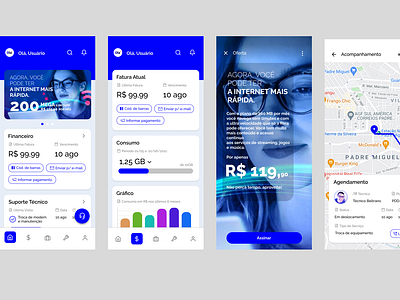 Projeto Olá Cliente android app design flutter ios ui ux web