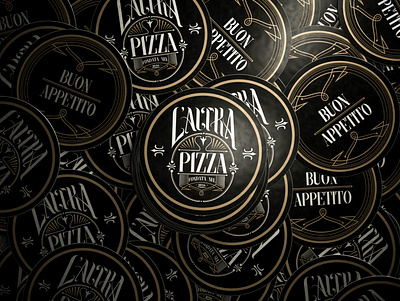 L'altra Pizza 3d branding cinema 4d cinema4d design illustration illustrator lettering logo octane render type typography vector