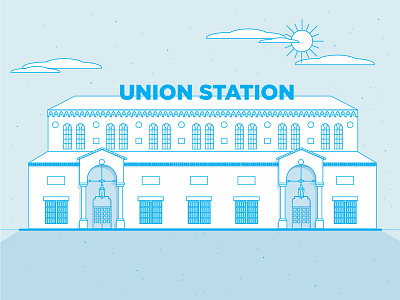 Union Station in Ogden, Utah architecture lines ogden utah