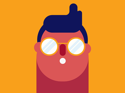 Sunburn avatar character flat profile sunburn