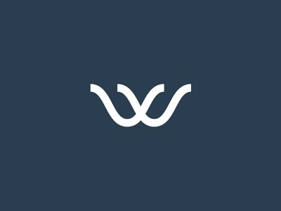 Whytster | Logo dry cleaner letter lines logo shape w water wave