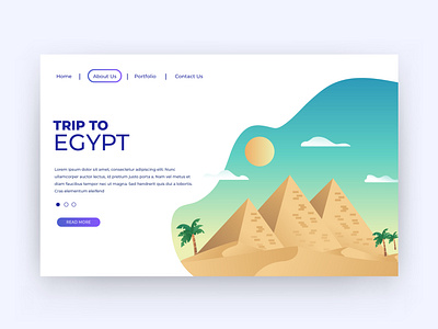 Landing Page - Trip to Egypt