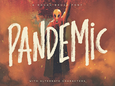 Pandemic - Brush Font