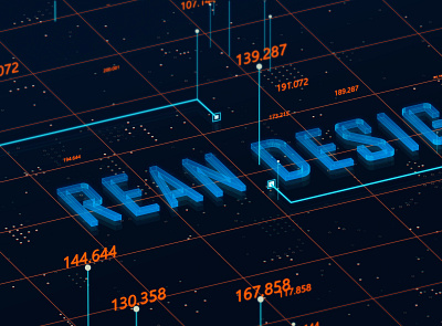 ReanDesign Holograph cinema4d illustrator photoshop redshift ux