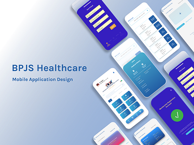 BPJS Kesehatan Mobile App Design figma healthcare mobile app mobile app design mobile application ui uiux user experience