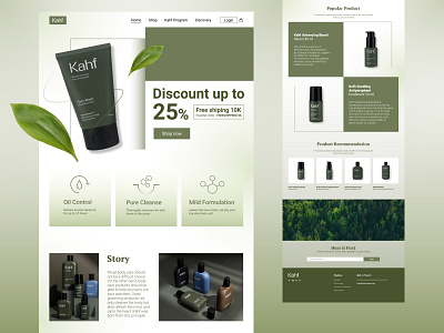 Kahf - Website Design