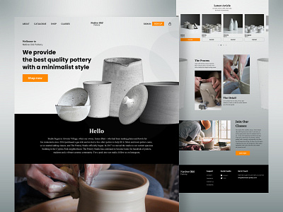 Pottery Website