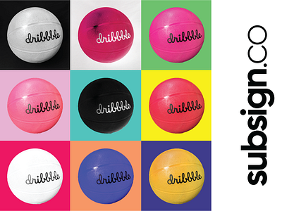 Dribbble Warhol basketball colors diy dribbble logo photoshop