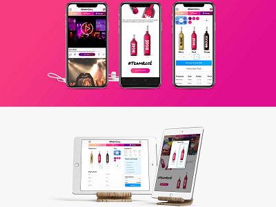 Wine+Chill mobile branding design ecommerce ecommerce design mobile app mobile ui portfolio shop ui ux web design webdesign website wine