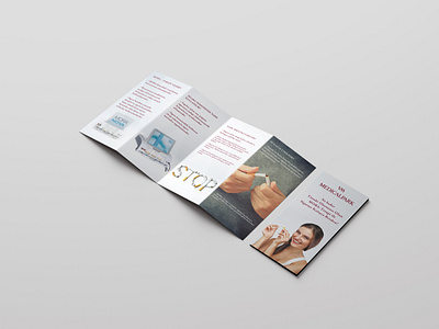 brochure brochure design hospital illustration indesign photoshop