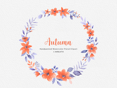 Autumn Orange Watercolor Clipart Bouquet Wreath Seamless Pattern autumn bouquet clipart design download fineart floral flower gogivo graphics handpainted illustration illustrations orangecolor pattern patterndesign png watercolor wedding wreath