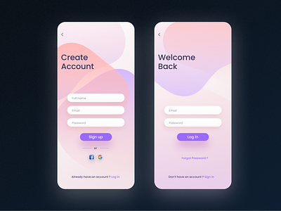 Sign in / Sign up Light UI