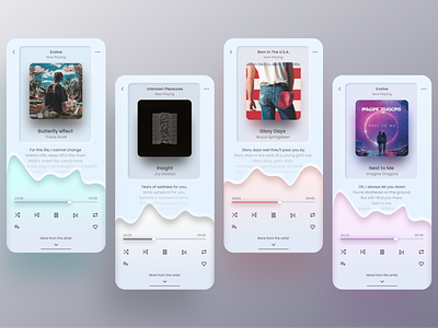 Music Player | Neumorphic Design app app design mobile mobile app mobile ui music album music app music player music player ui neumorph neumorphic neumorphic design neumorphism ui ui design uidesign uiux user experience user interface design ux