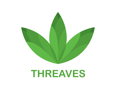 Threaves branding design logo