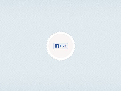 Facebook Like Badge badge facebook like seal