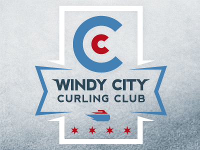 Windy City Curling Club chicago curling logo