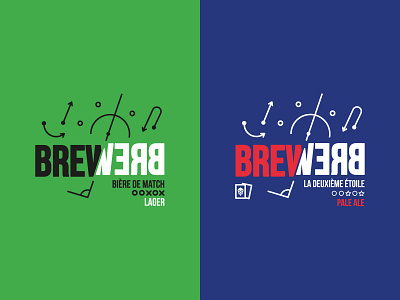 Beer labels for a friend beer beer label design drawing football graphic illustration illustrator logo logotype vector