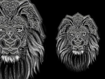 Lion. abstract art art artist artwork contemporary design designer designs expressionism illustration illustrator lineart lion head visual art