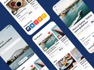 Travel App app app design app ui application booking booking app branding design guide illustrator inspiration mobile mobile app pastel simple travel travel app typography ui ux