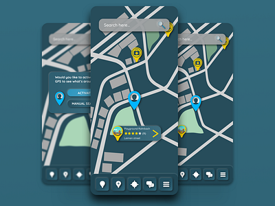 Location based app | Activity Map | playzdate