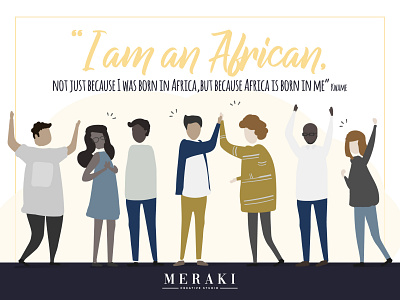 African Heritage advert branding design illustration illustrator instagram post minimal typography ui vector