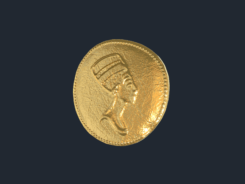 Ancient gold coin ancient animation coin gold