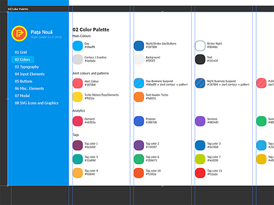 Style Guide Color Palette