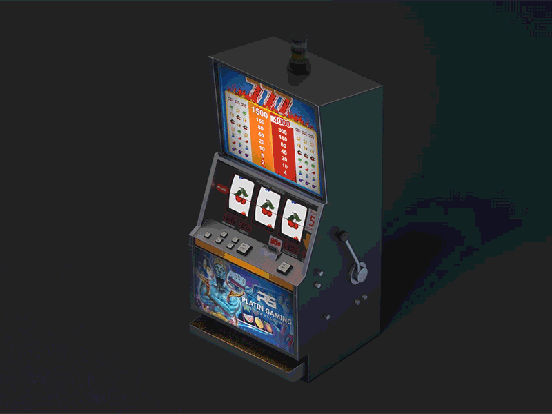 Slot machine 3d animation gambling slot machine